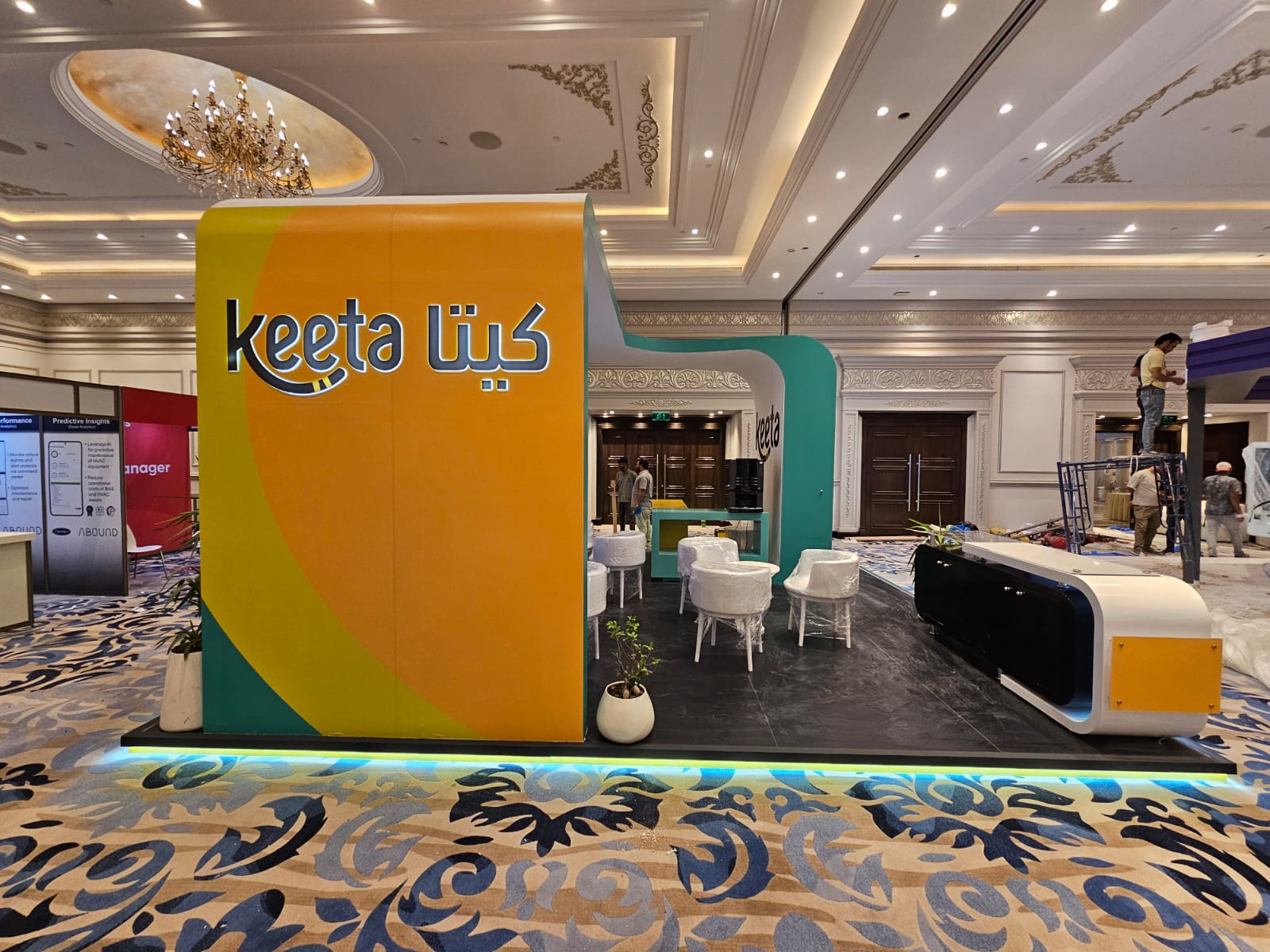 Keeta Booth Graphics